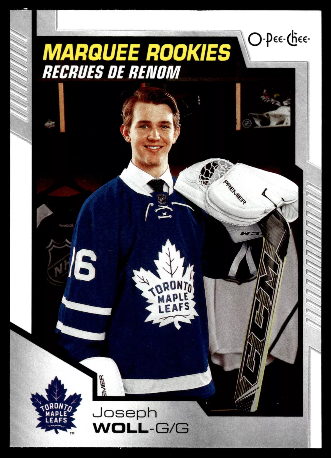 2020-21 O-Pee-Chee Marquee Rookies #642 Joseph Woll